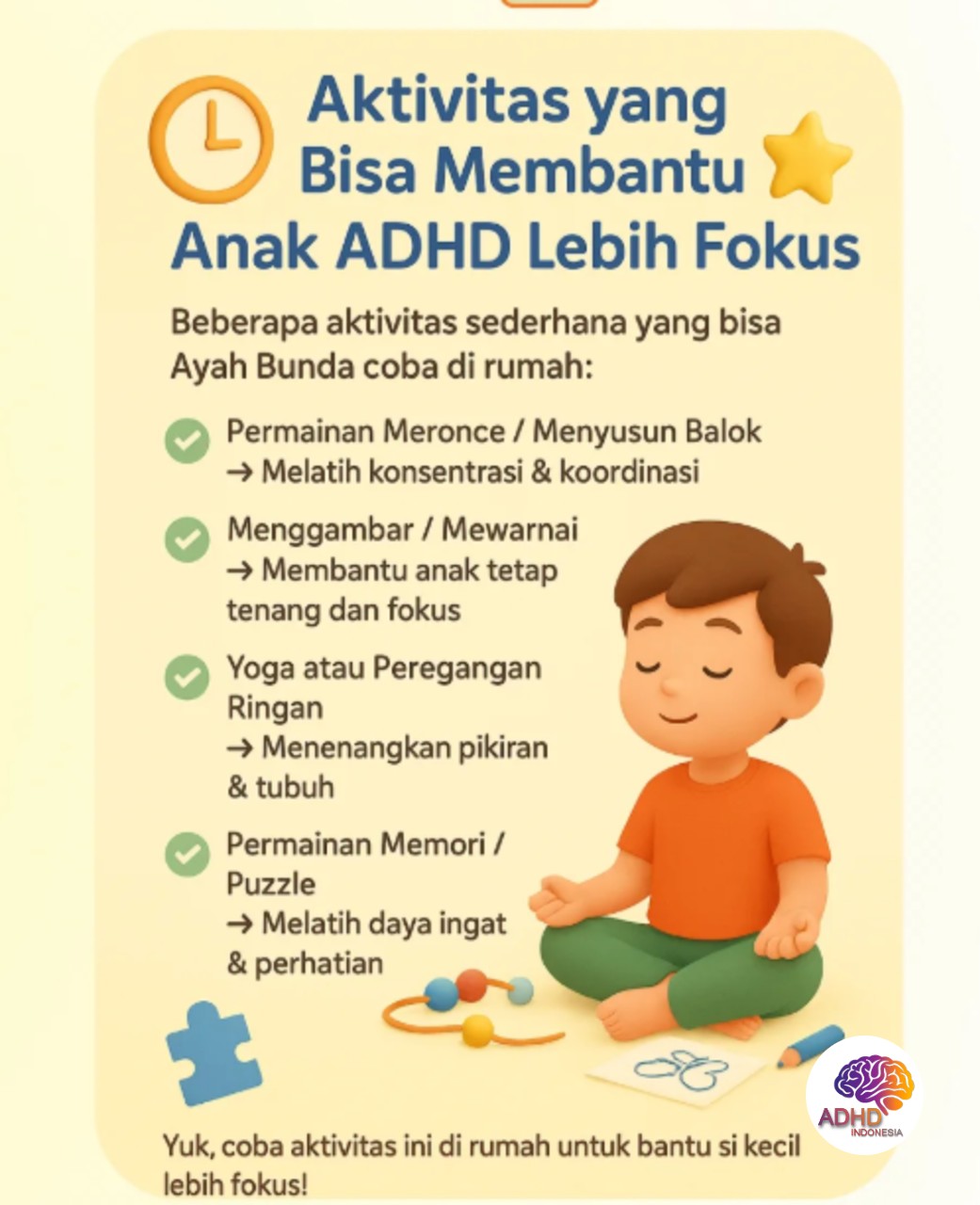 Pendekatan Edukatif yang Tepat untuk Anak ADHD di Kota Bandar Lampung