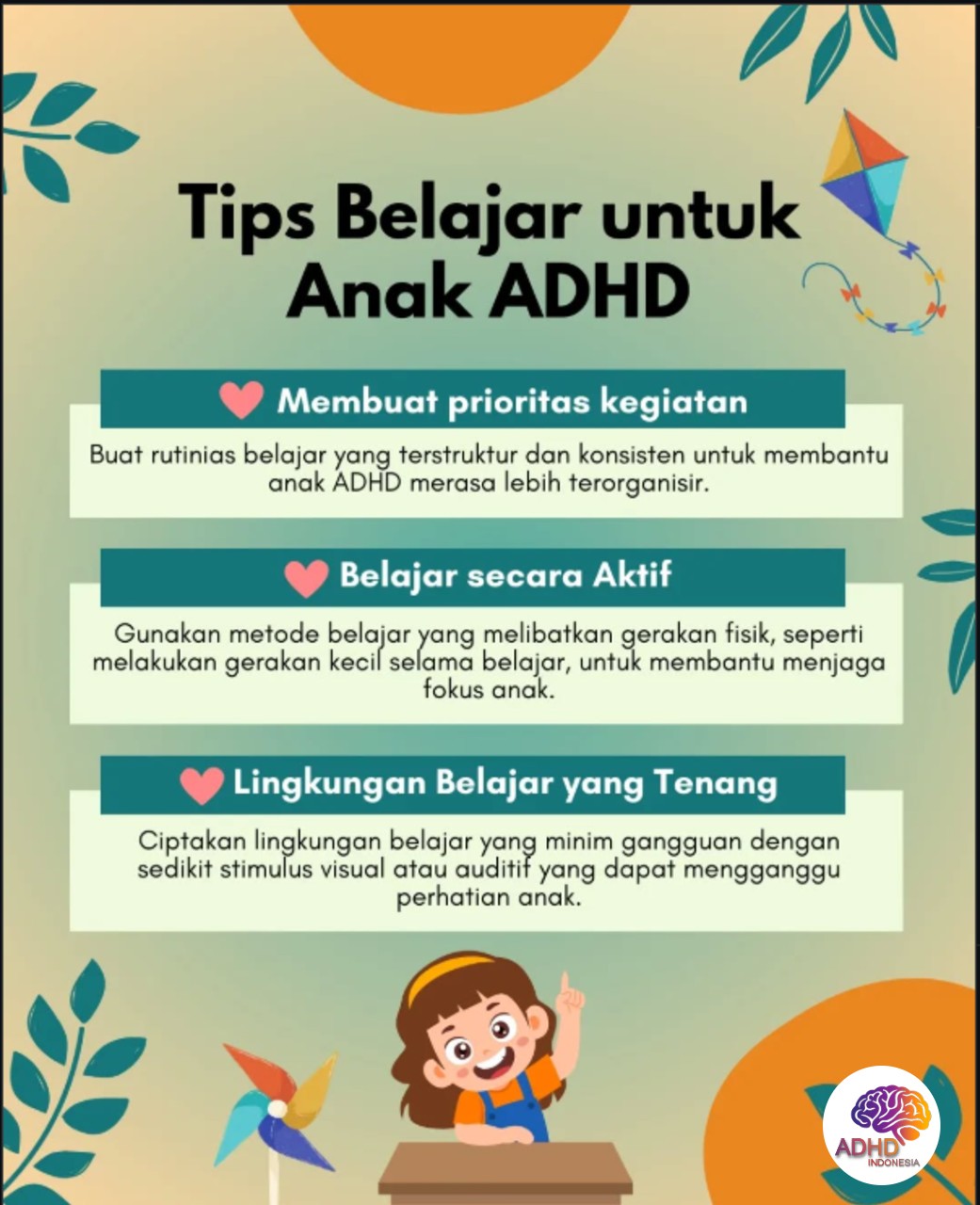 Strategi Belajar yang Cocok untuk Anak ADHD di Kota Bandar Lampung